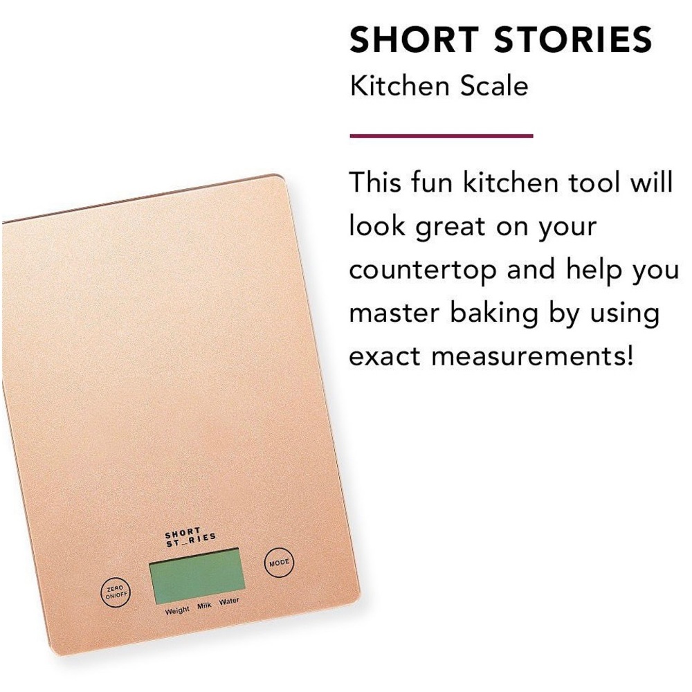 Battery Operated Kitchen Scale